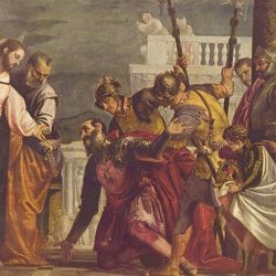 Paolo Veronese, Christ and the Centurion. Oil on canvas, Kansas City Museum