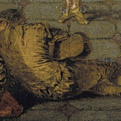 Watteau, Les Plaisirs du bal, detail.